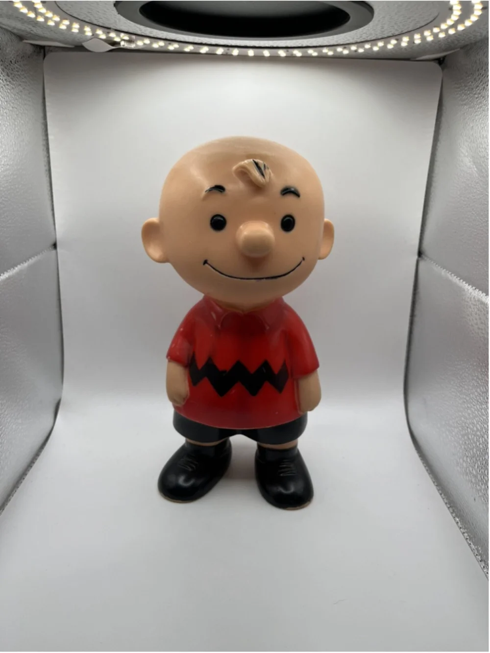 50s Rare Hungerford Charlie Brown Soft Vinyl Doll 9 INCHES ,Hungerford VintagE
